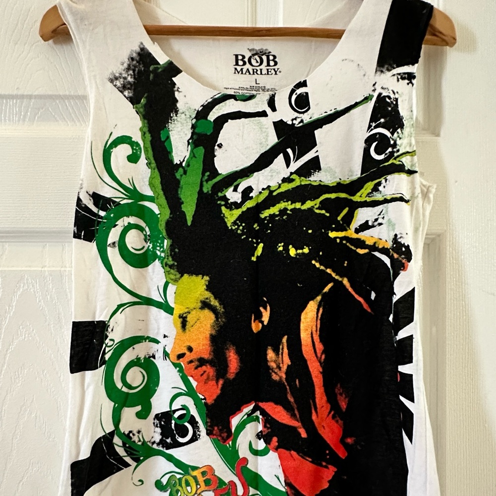 BOB MARLEY Sleeveless Tank size L